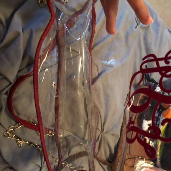 Clear Crossbody with removable monogram - Picture 2 of 4